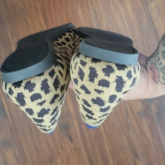 Rothy's The Point leopard flat NWOT - Picture 7 of 9